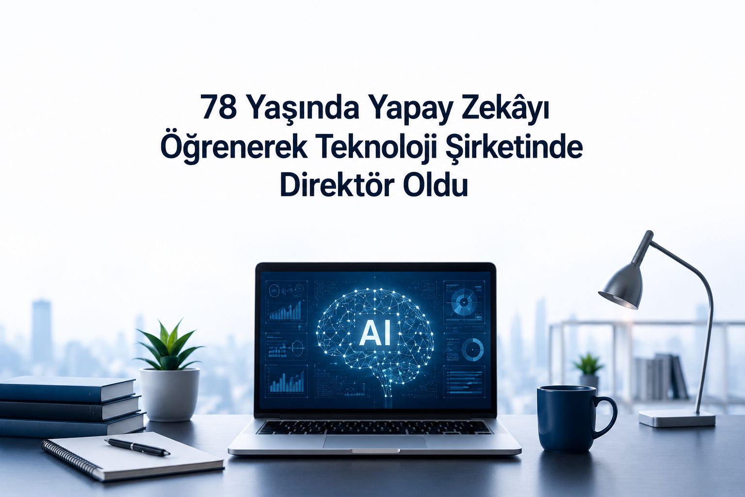 78 Yaşında Yapay Zekâyı Öğrenerek Teknoloji Şirketinde Direktör Oldu
