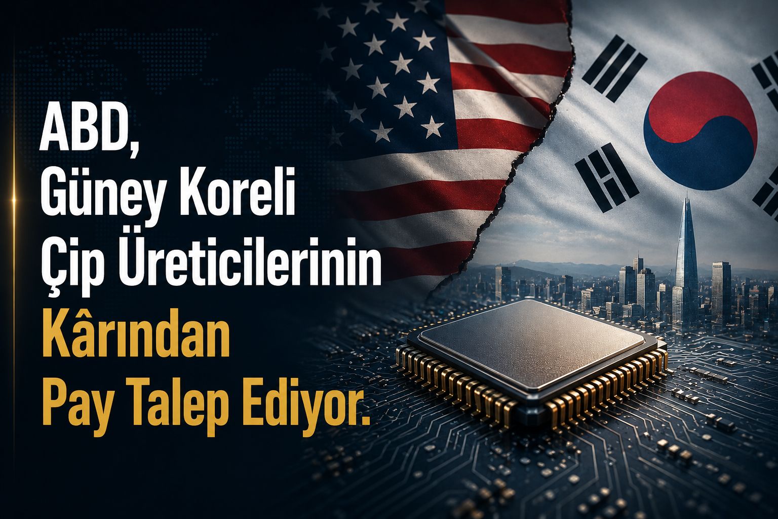 ABD, Güney Koreli Çip Üreticilerinin Kârından Pay Talep Ediyor