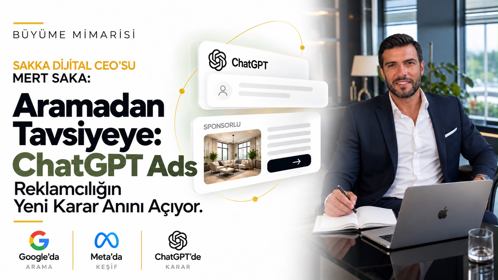 Aramadan Tavsiyeye: ChatGPT Ads Reklamcılığın Yeni Karar Anını Açıyor