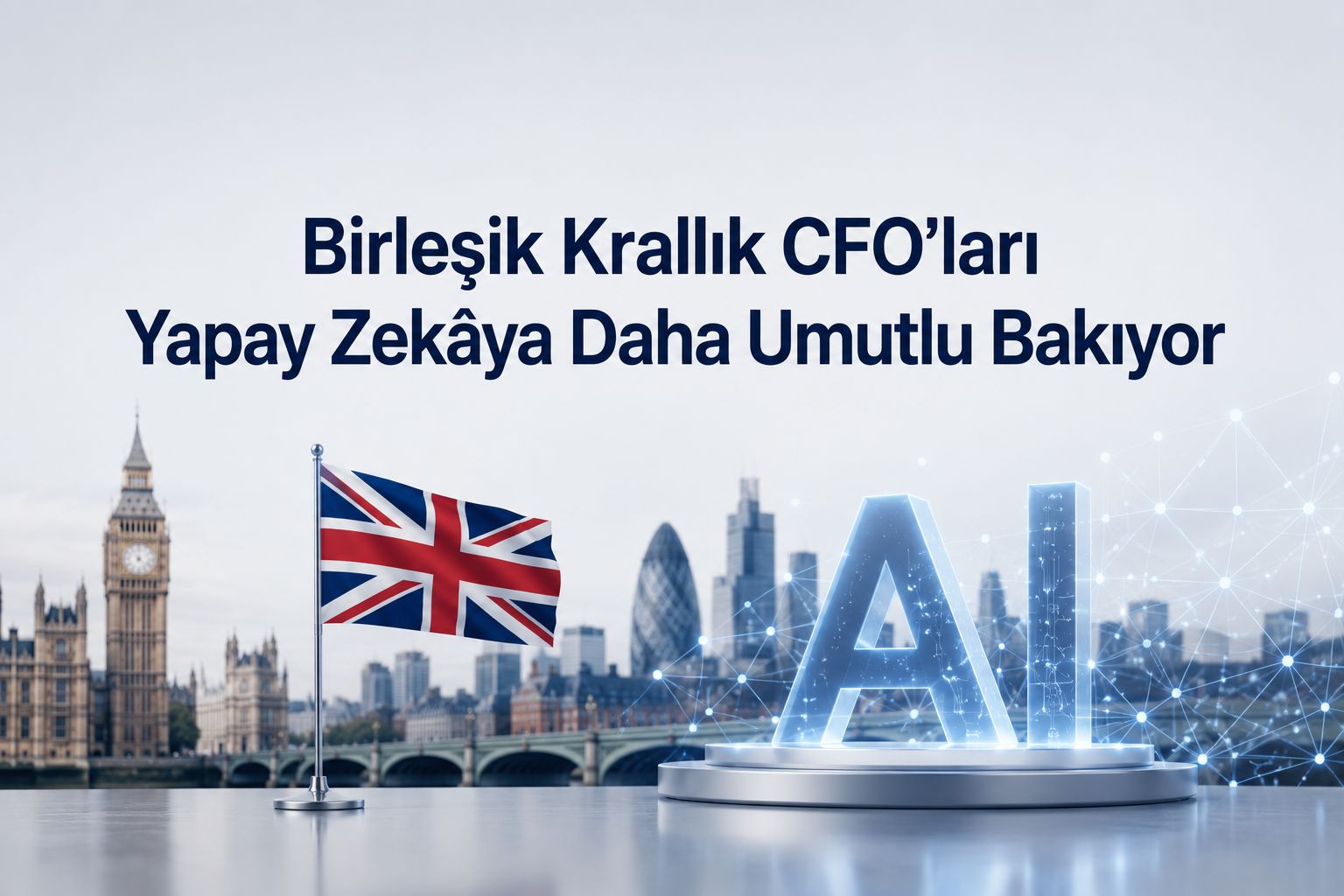Birleşik Krallık CFO’ları Yapay Zekâya Daha Umutlu Bakıyor