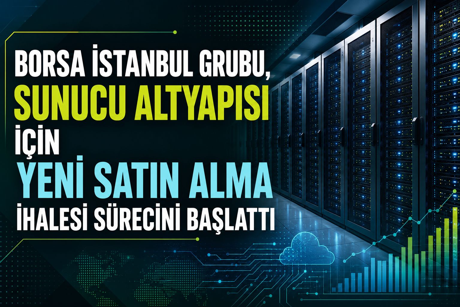 Borsa İstanbul Grubu, sunucu altyapısı için yeni satın alma ihalesi sürecini başlattı