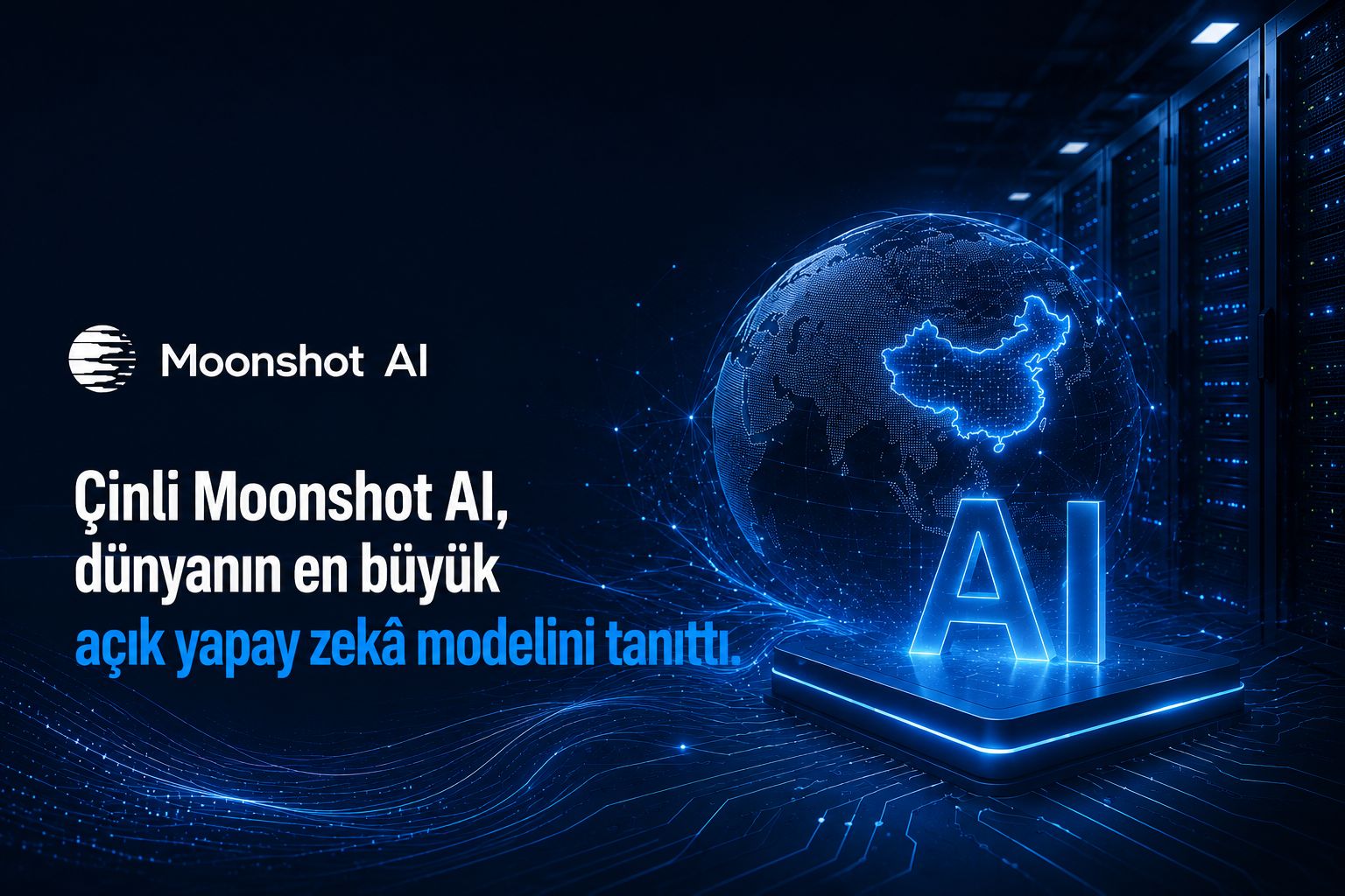 Çinli Moonshot AI, dünyanın en büyük açık yapay zekâ modelini tanıttı