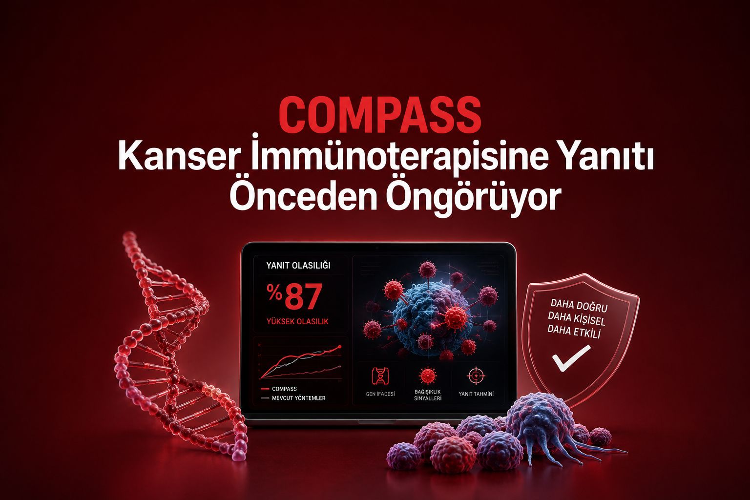 COMPASS Kanser İmmünoterapisine Yanıtı Önceden Öngörüyor