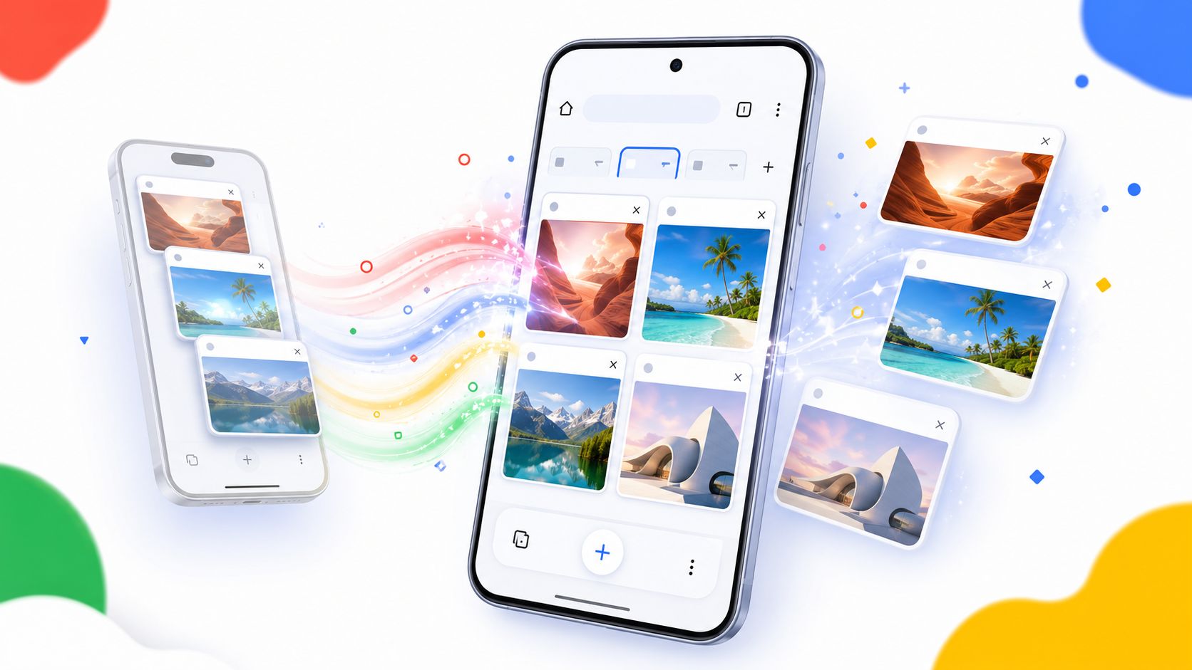Google, Chrome for Android'e iOS'taki sekme taşıma özelliğini getirdi