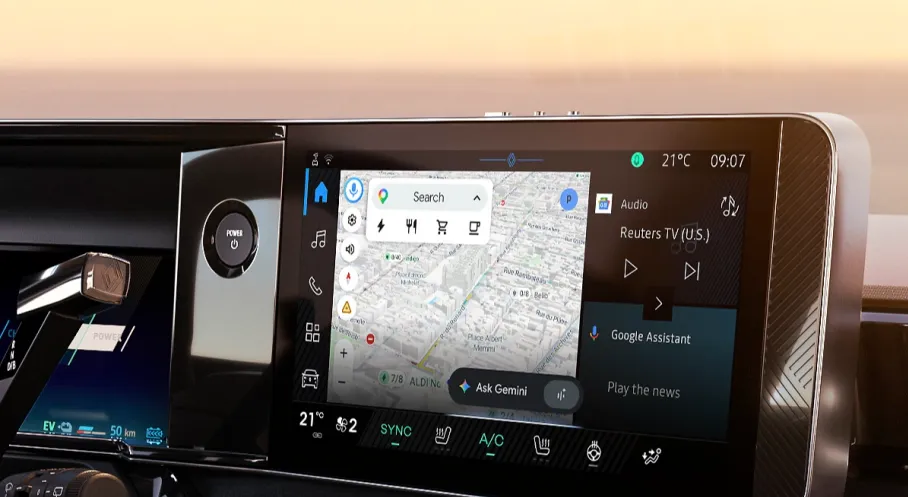Google Gemini, Türkçe desteğiyle otomobillere geliyor