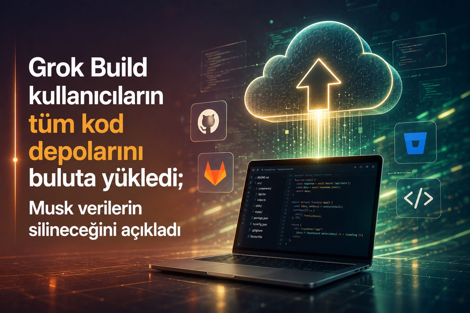 Grok Build kullanıcıların tüm kod depolarını buluta yükledi; Musk verilerin silineceğini açıkladı