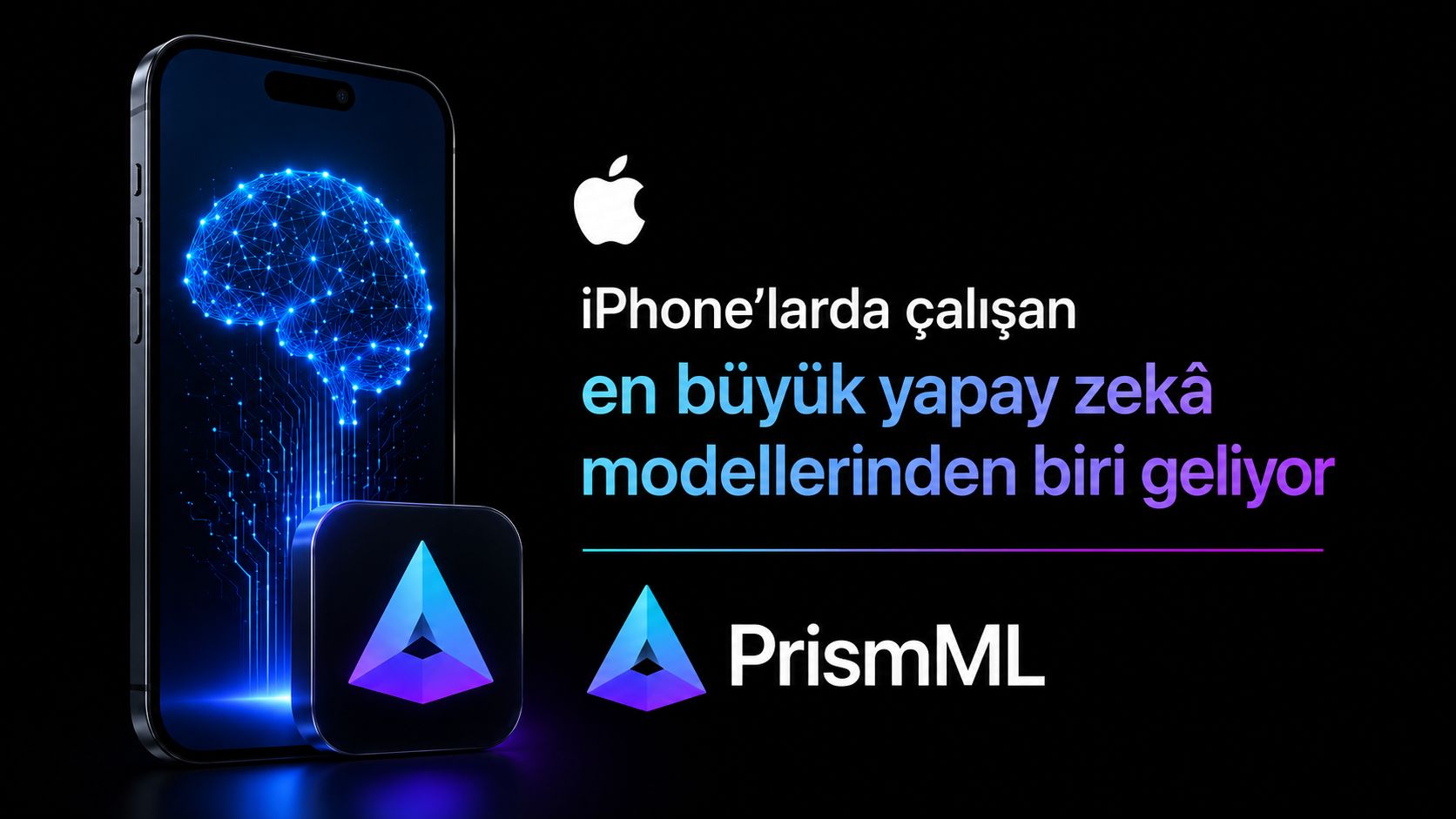 iPhone'larda çalışan en büyük yapay zekâ modellerinden biri geliyor