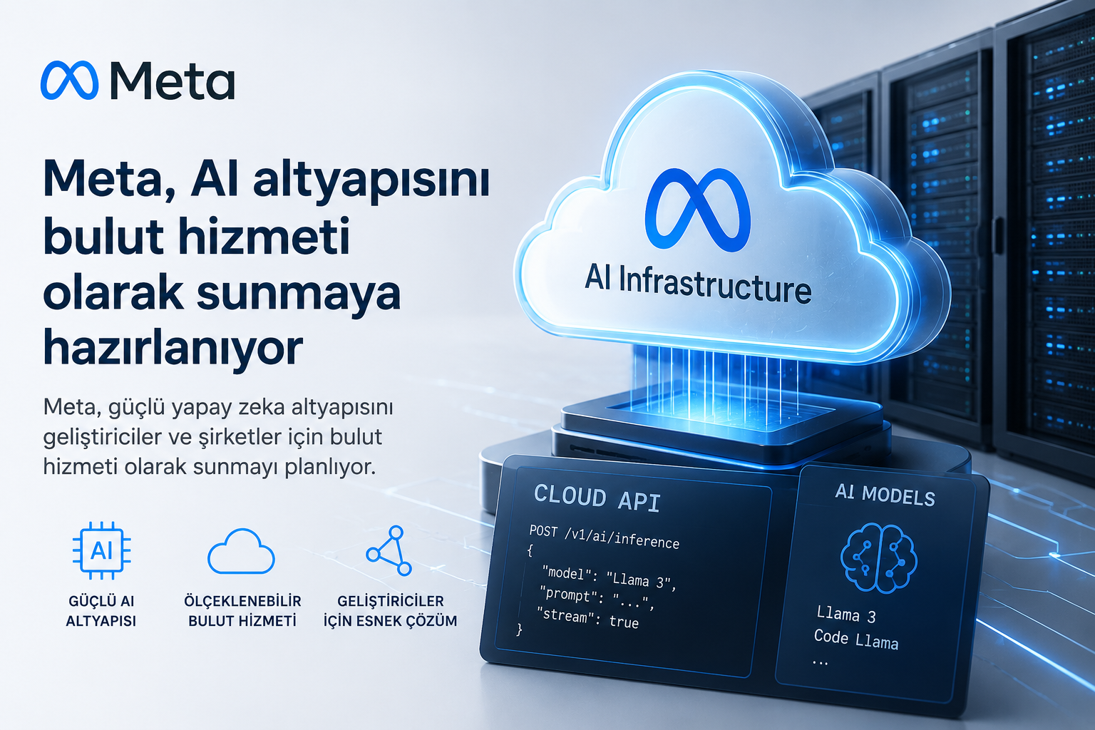 Meta, AI altyapısını bulut hizmeti olarak sunmaya hazırlanıyor