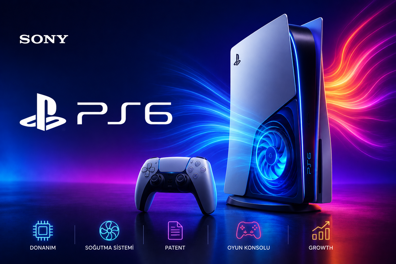Sony'nin yeni patenti, PlayStation 6'da farklı bir soğutma sistemi kullanılabileceğine işaret ediyor
