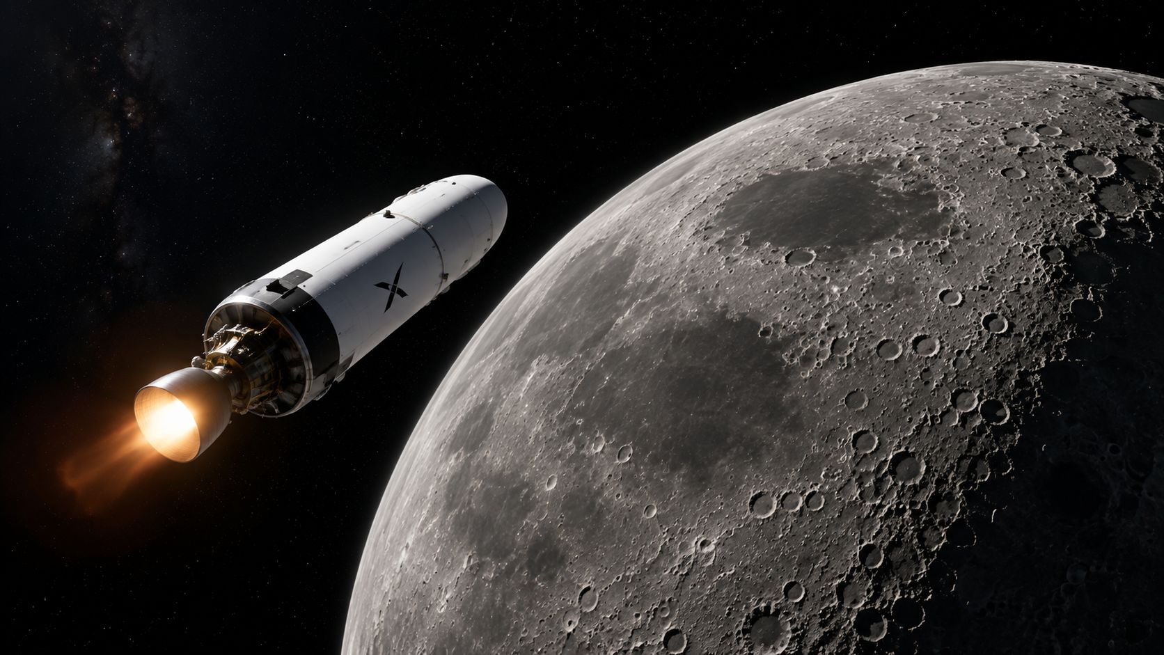 SpaceX Falcon 9 Üst Kademesi 5 Ağustos'ta Ay'a Çarpacak