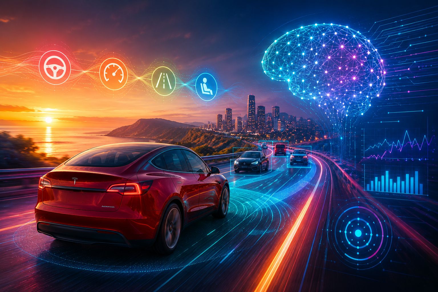 Tesla, Yapay Zekâ ile Sürüş Tarzınızı Öğrenecek