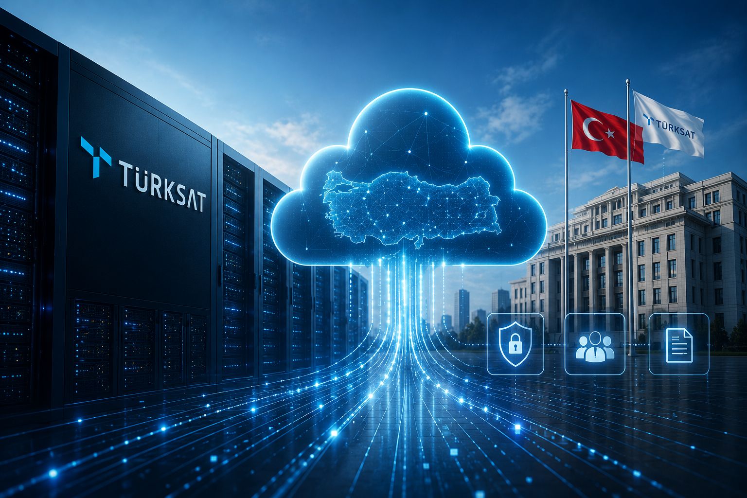 TÜRKSAT, kamu kurumları için yerli bulut altyapısını devreye alıyor