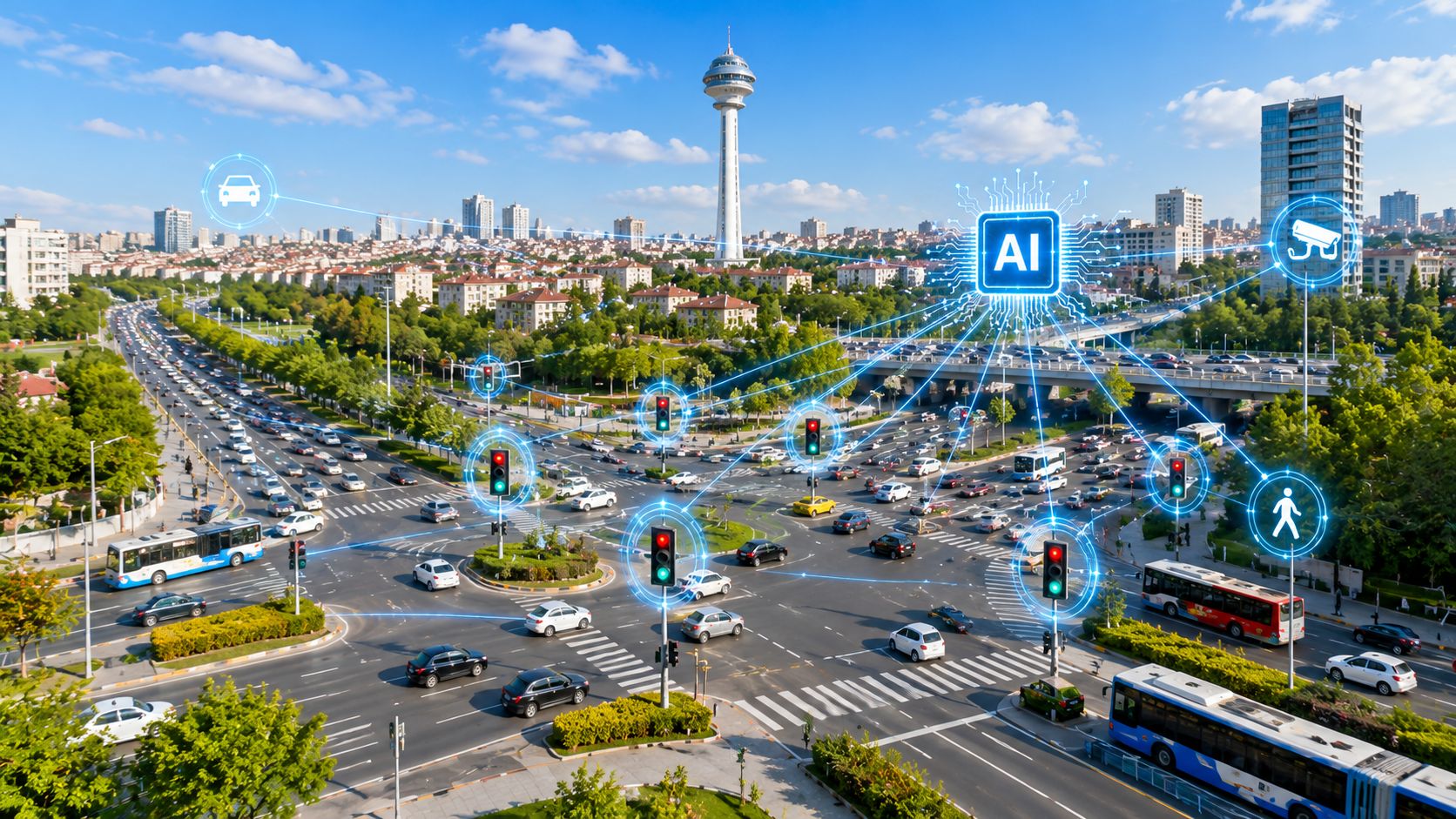 Yapay Zekâ, Ankara Trafiği İçin Çözüm Reçetesi Hazırladı