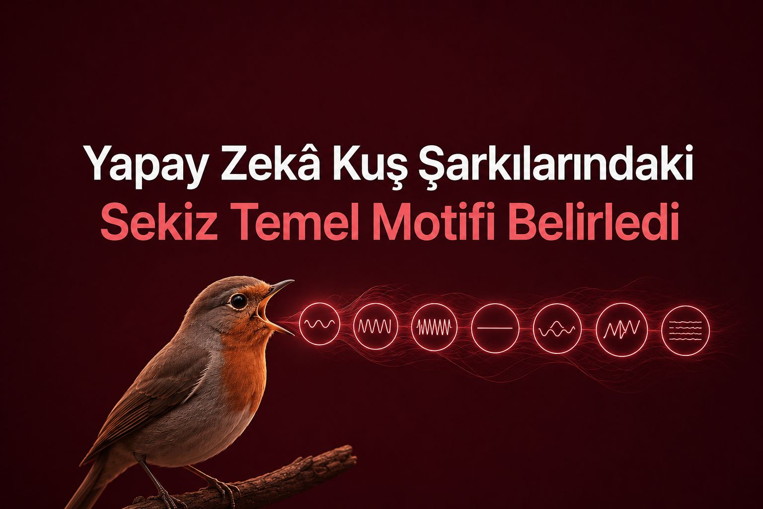 Yapay Zekâ Kuş Şarkılarındaki Sekiz Temel Motifi Belirledi