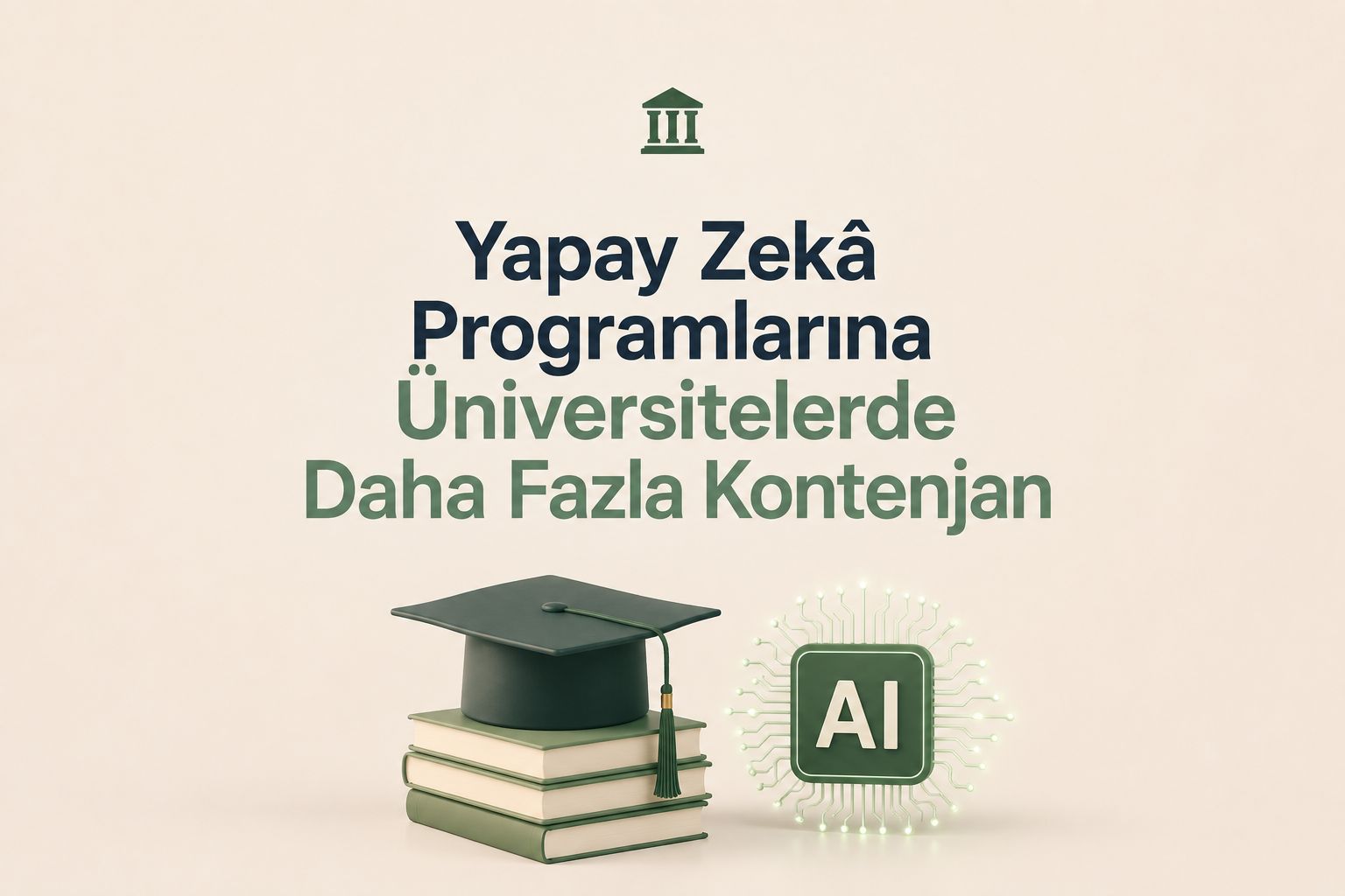 Yapay Zekâ Programlarına Üniversitelerde Daha Fazla Kontenjan