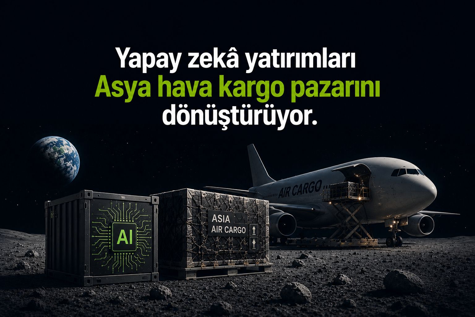 Yapay zekâ yatırımları Asya hava kargo pazarını dönüştürüyor